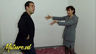Mature Sophie Pasteur Fucked Up The Ass By The Landlord